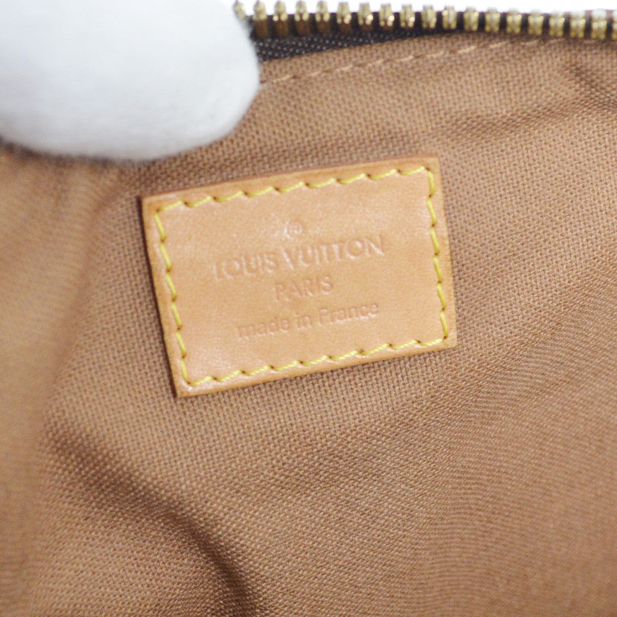 Louis Vuitton Palermo Handbag Monogram Canvas