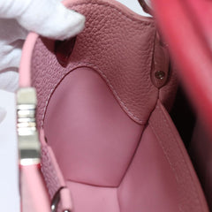 Louis Vuitton Capucines Bag Canvas with Taurillon Leather