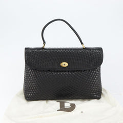 Bally Vintage Handbag Quilted Leather