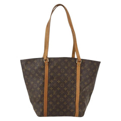 Louis Vuitton Shopping Sac Handbag Monogram Canvas