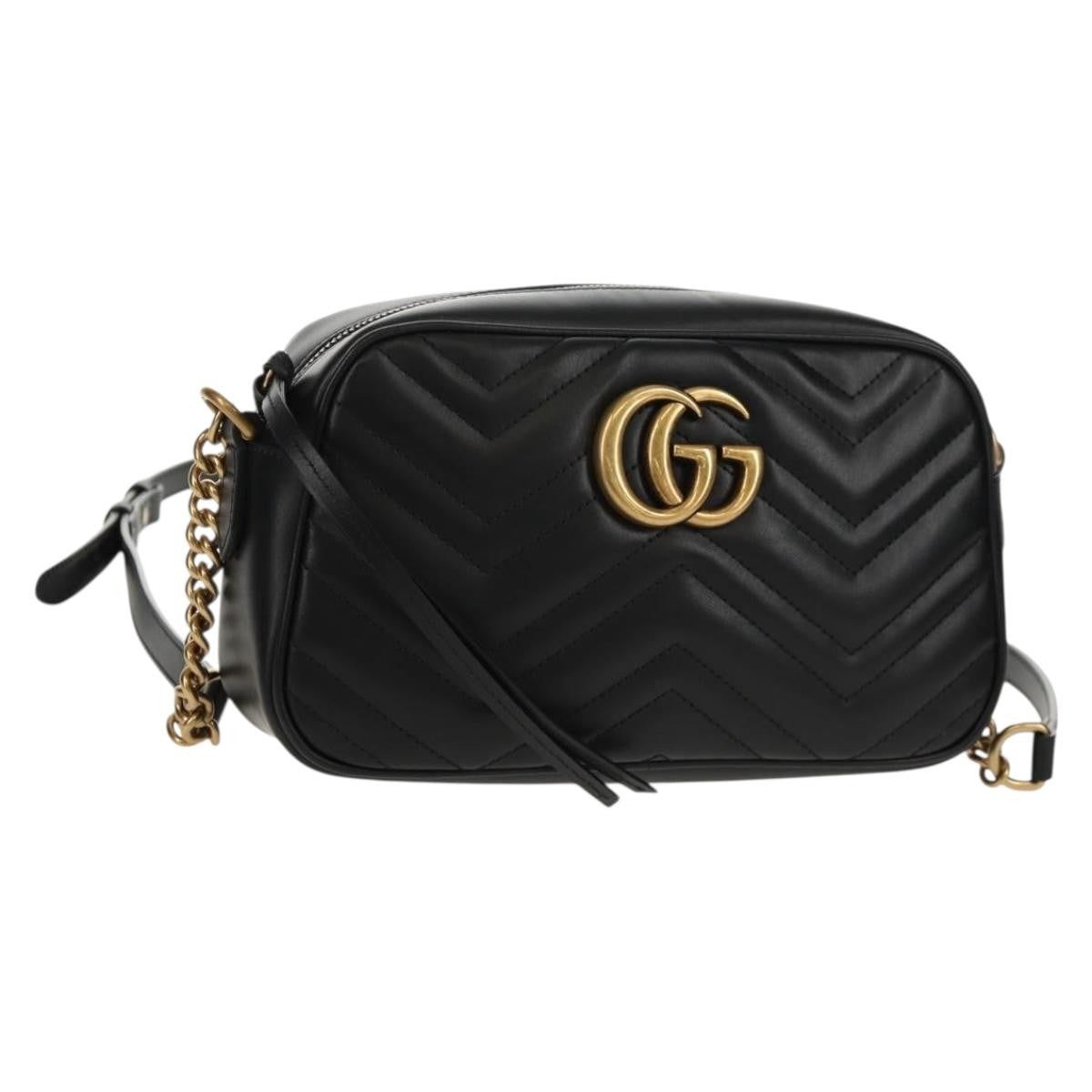 Gucci GG Marmont Shoulder Bag Matelasse Leather