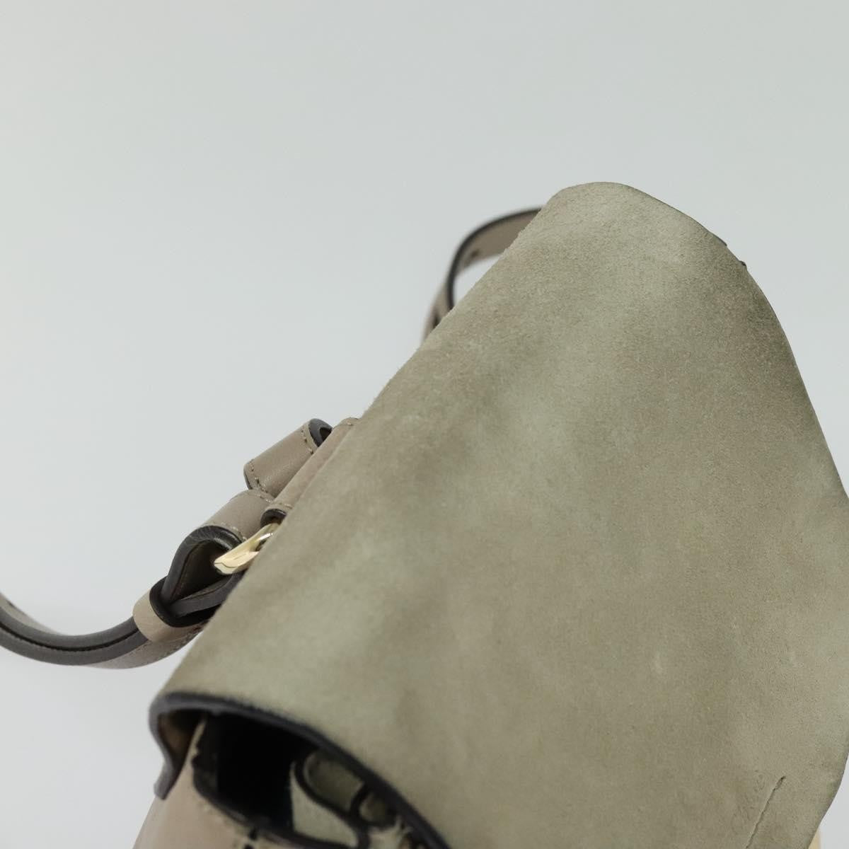 Chloe Faye Shoulder Bag Leather and Suede