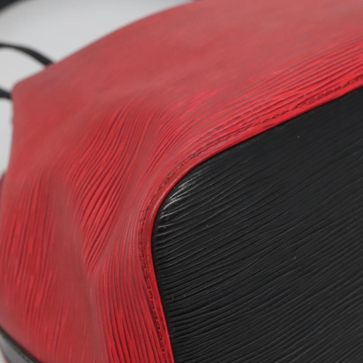 Louis Vuitton Petit Noe Handbag Two Tone Epi Leather