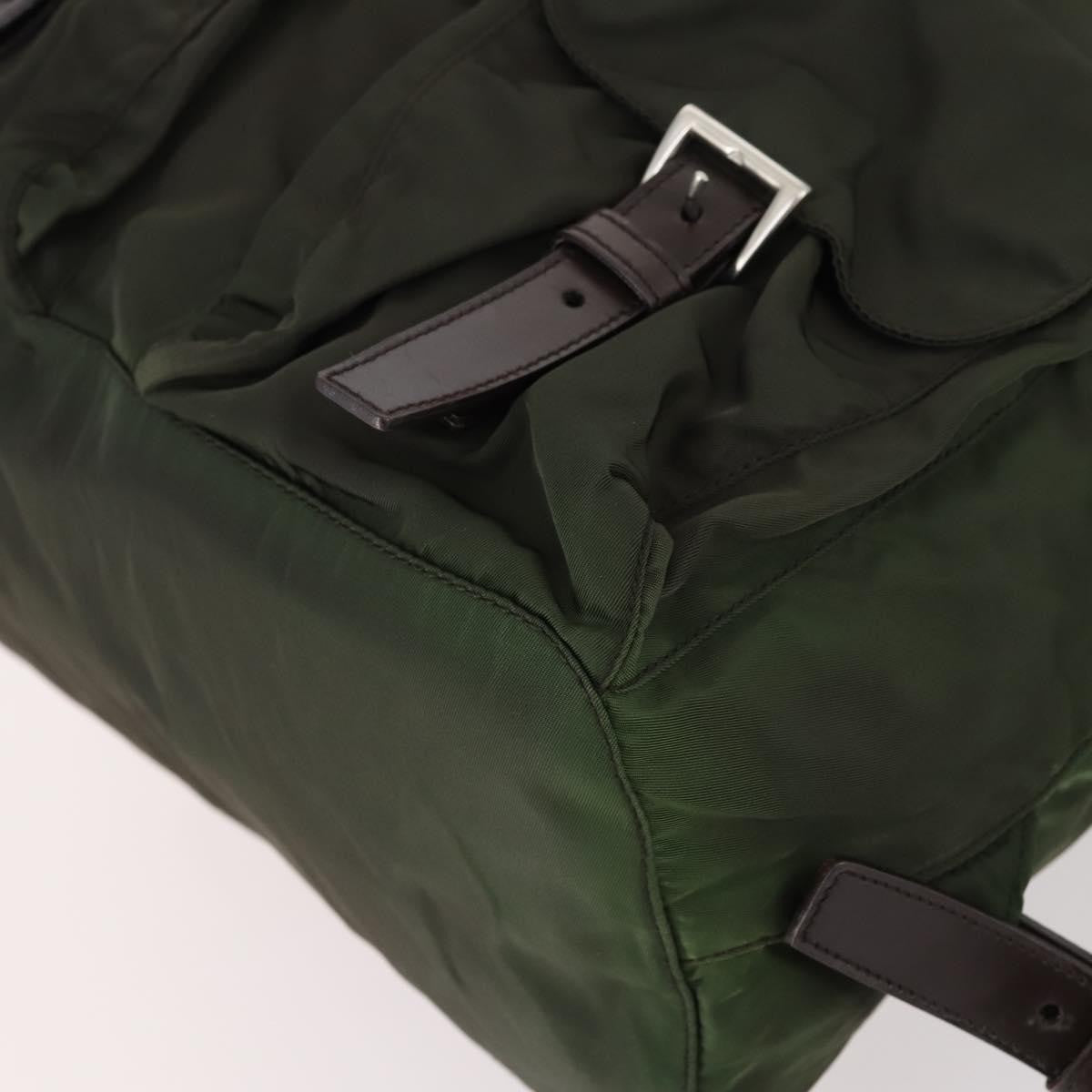 Prada Corsaire Backpack Embroidered Quilted Denim