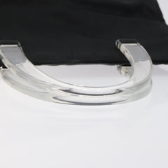 Prada Resin Handle Tote Tessuto