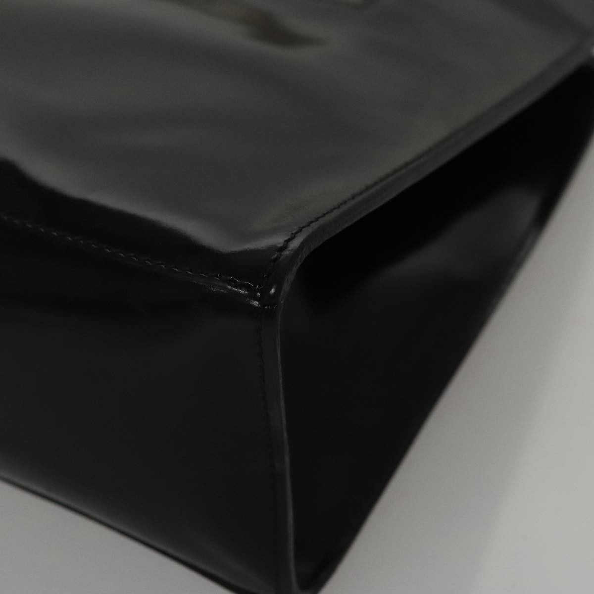 Salvatore Ferragamo Gancini Wristlet Clutch Leather