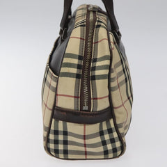 Burberry Nova Check Bowling Bag Canvas
