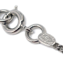 Chanel CC and Heart Pendant Necklace Metal