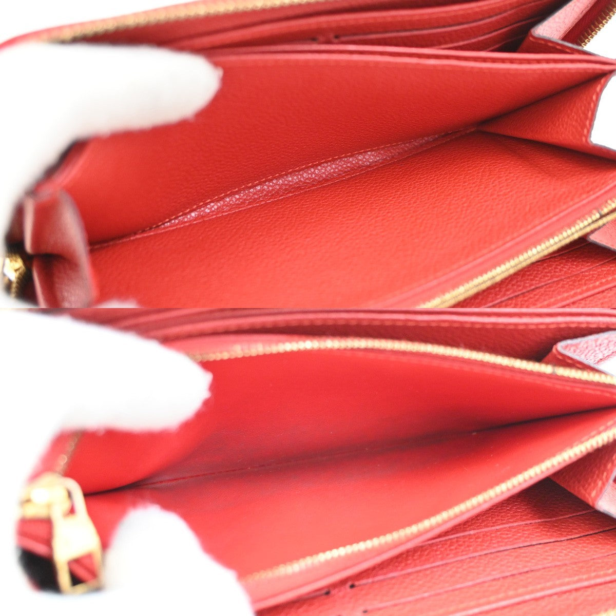 Louis Vuitton Zippy Wallet NM Leather Empreinte