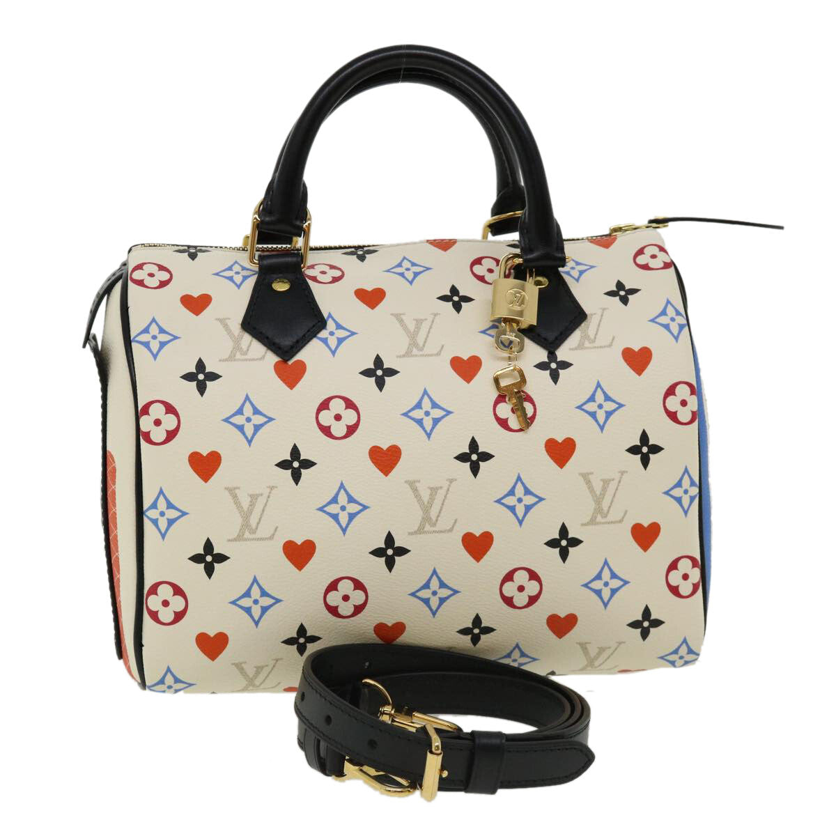 Louis Vuitton Speedy Bandouliere Bag Limited Edition Game On Multicolor Monogram