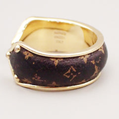 Louis Vuitton Berg Sweet Monogram Ring Metal with Enamel