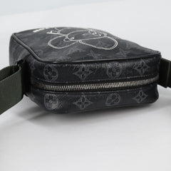 Louis Vuitton Danube Handbag Limited Edition Vivienne Monogram Eclipse