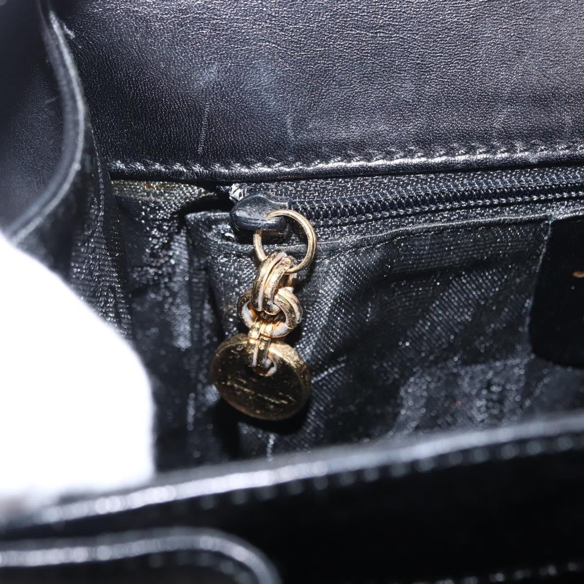 Salvatore Ferragamo Convertible Top Handle Bag Leather