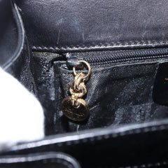 Salvatore Ferragamo Convertible Top Handle Bag Leather