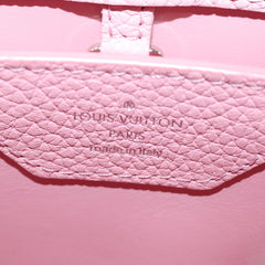 Louis Vuitton Capucines Bag Canvas with Taurillon Leather