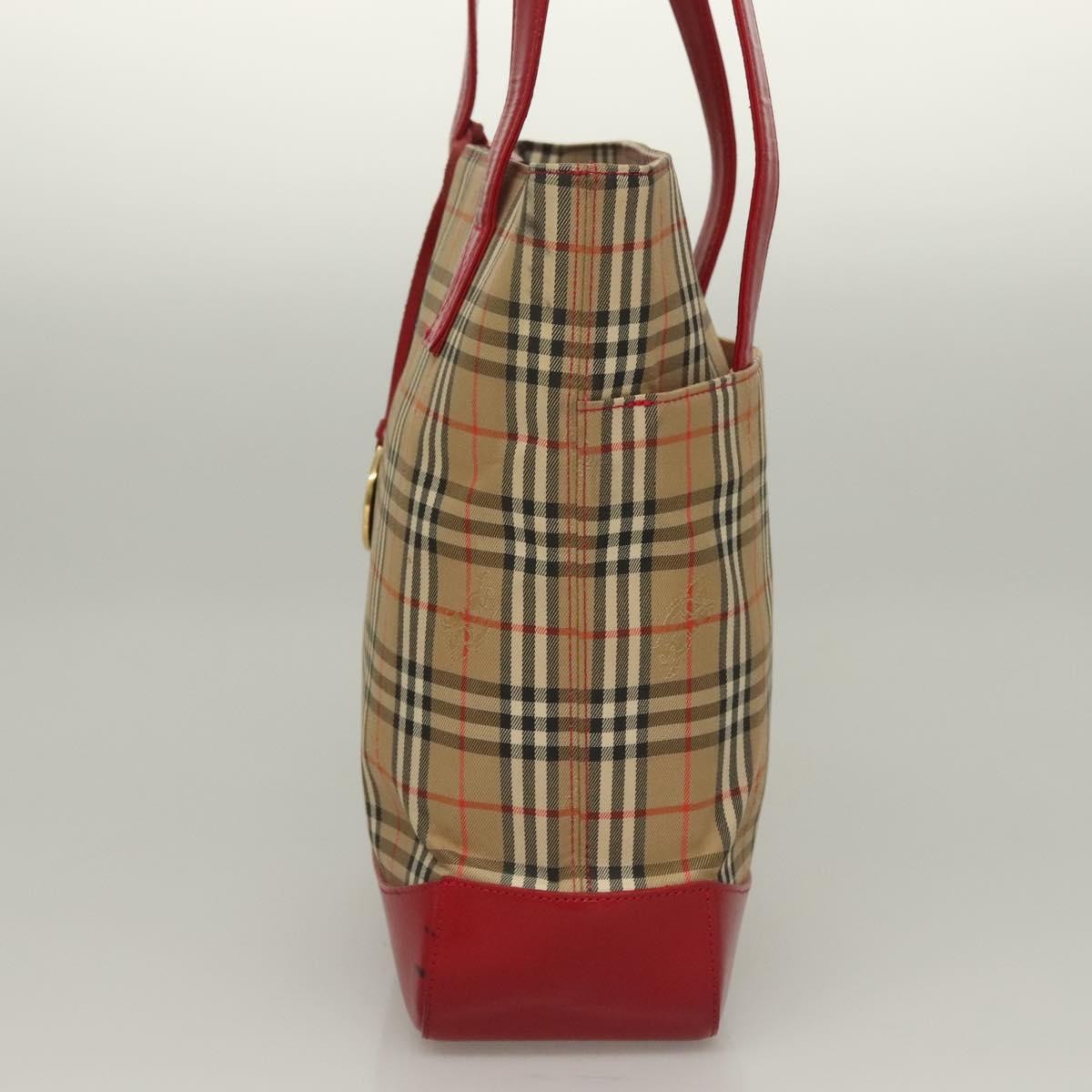 Burberry Nova Check Tote canvas check pattern