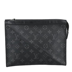 Louis Vuitton Pochette Voyage Monogram Eclipse Canvas