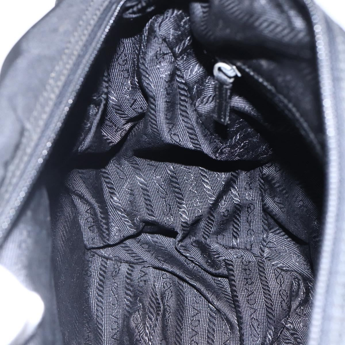 Prada Double Buckle Flap Messenger Bag Tessuto