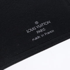 Louis Vuitton Porte Cartes Wallet Taiga Leather