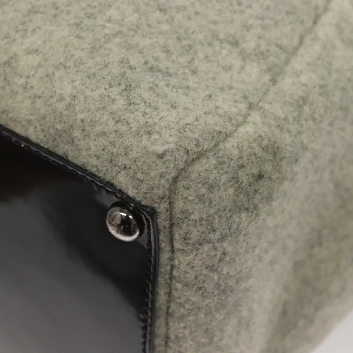 Fendi 2Jours Bag Felted Wool and Astrakhans