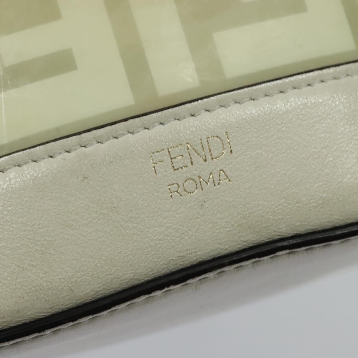 Fendi FF Logo Mon Tresor Bucket Bag Canvas