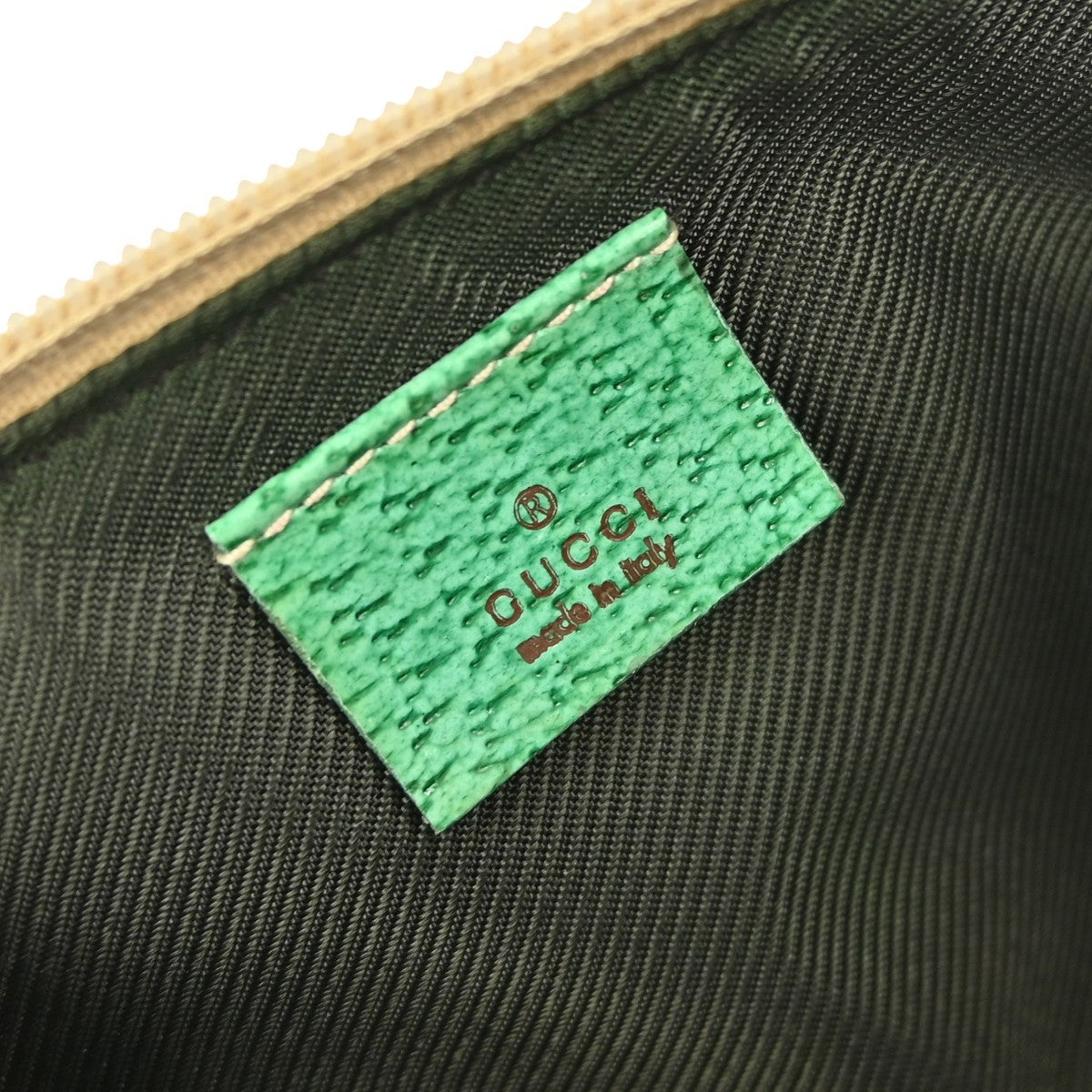 Gucci Vintage Boat Pochette GG Canvas