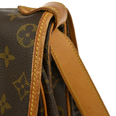 Louis Vuitton Saumur Handbag Monogram Canvas