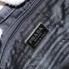 Prada Buckle Messenger Bag Tessuto