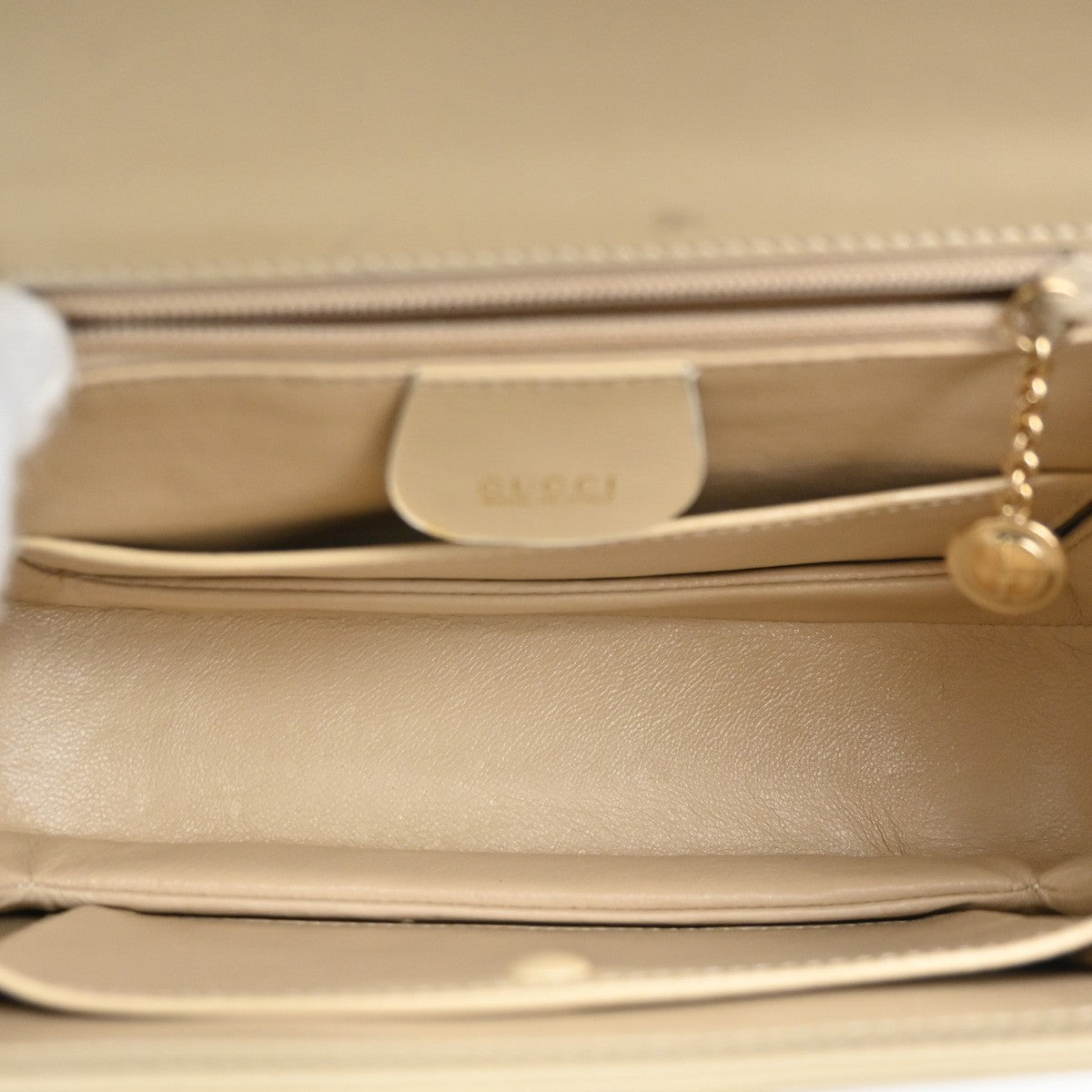 Gucci Vintage Convertible Bamboo Top Handle Bag Leather