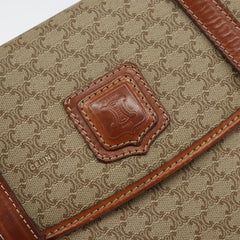 Celine Vintage Macadam Handbag Canvas