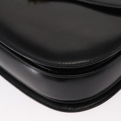 Gucci Vintage Flap Shoulder Bag Leather