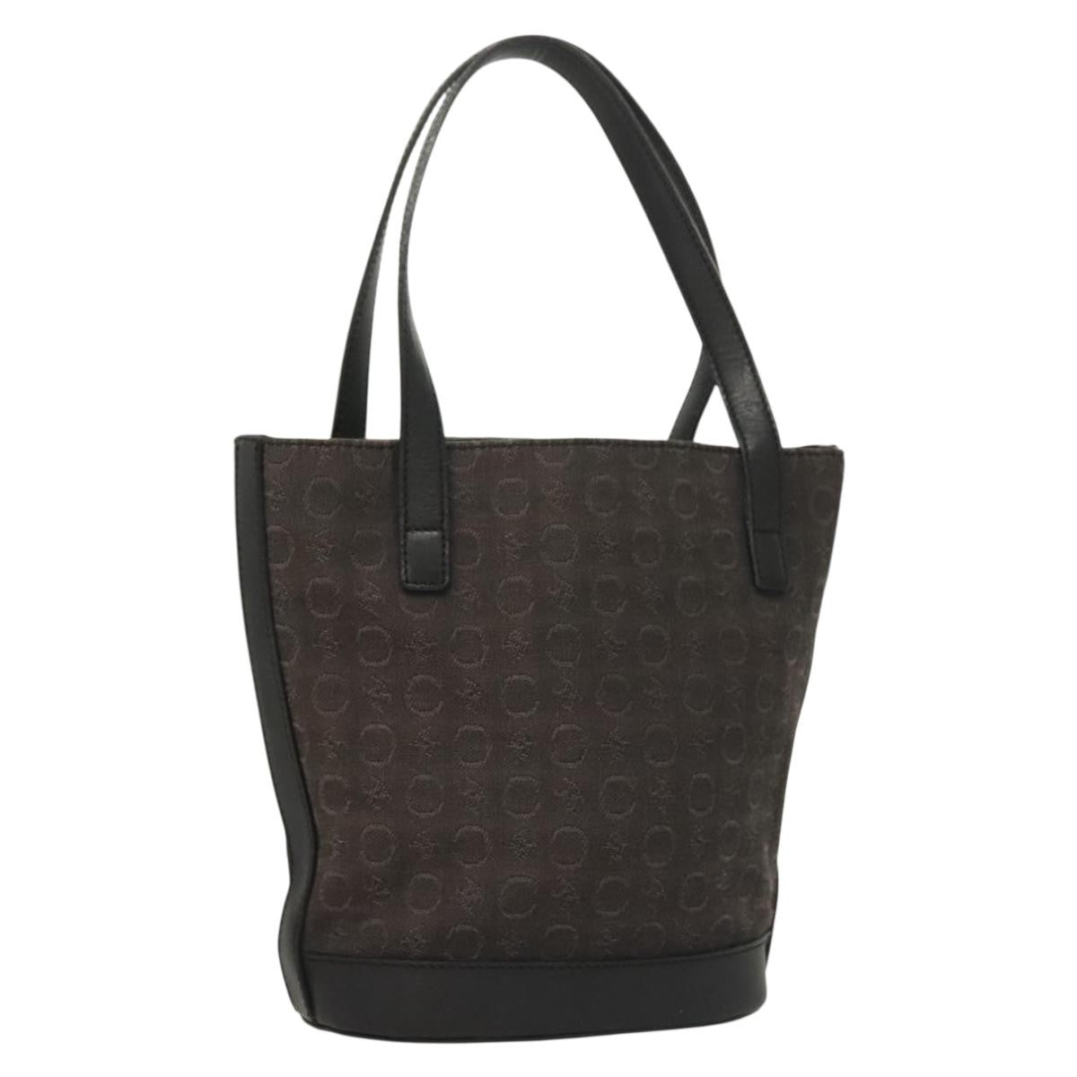 Celine C Macadam Handbag Canvas