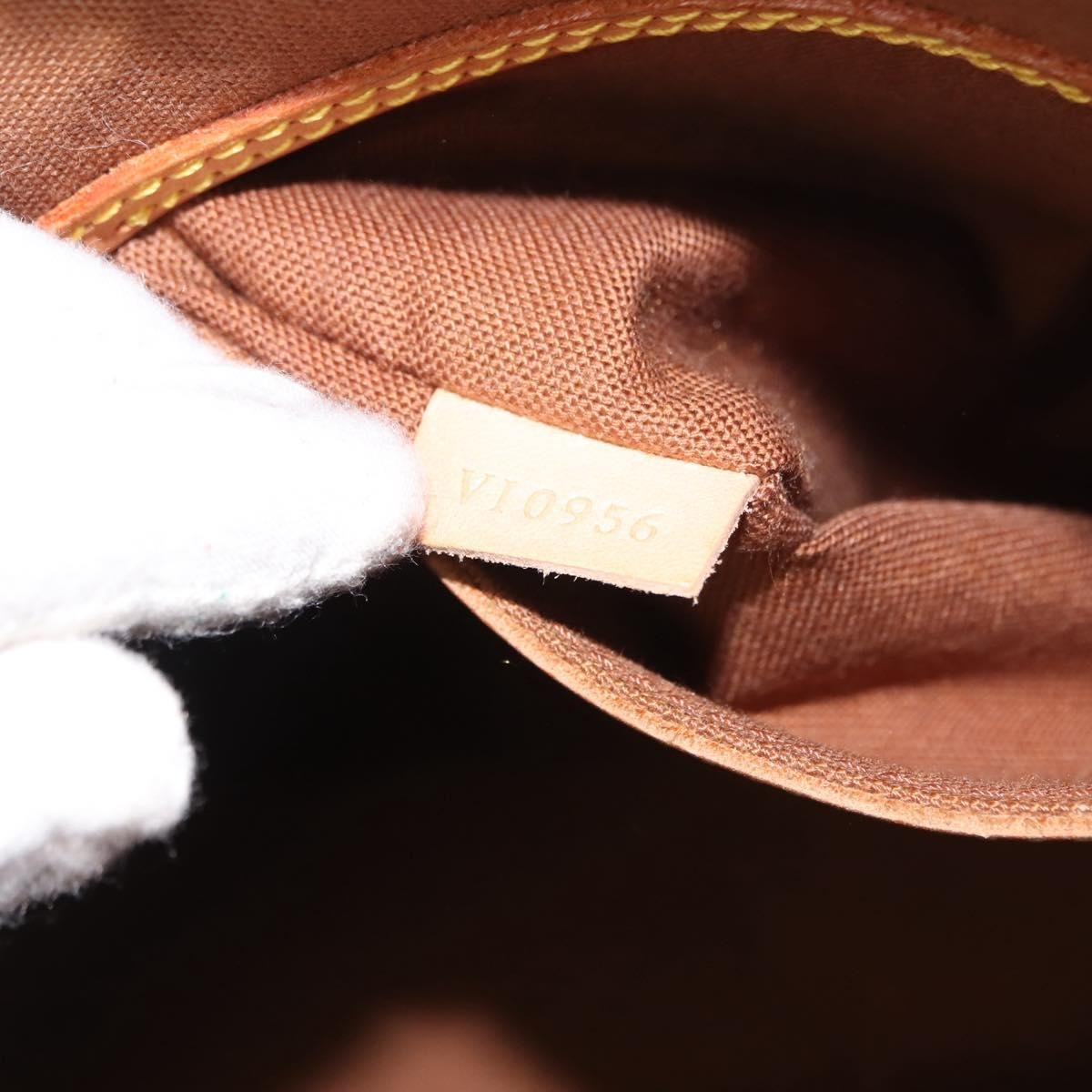 Louis Vuitton Alma Handbag Monogram Canvas