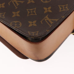 Louis Vuitton Cartouchiere Handbag Monogram Canvas