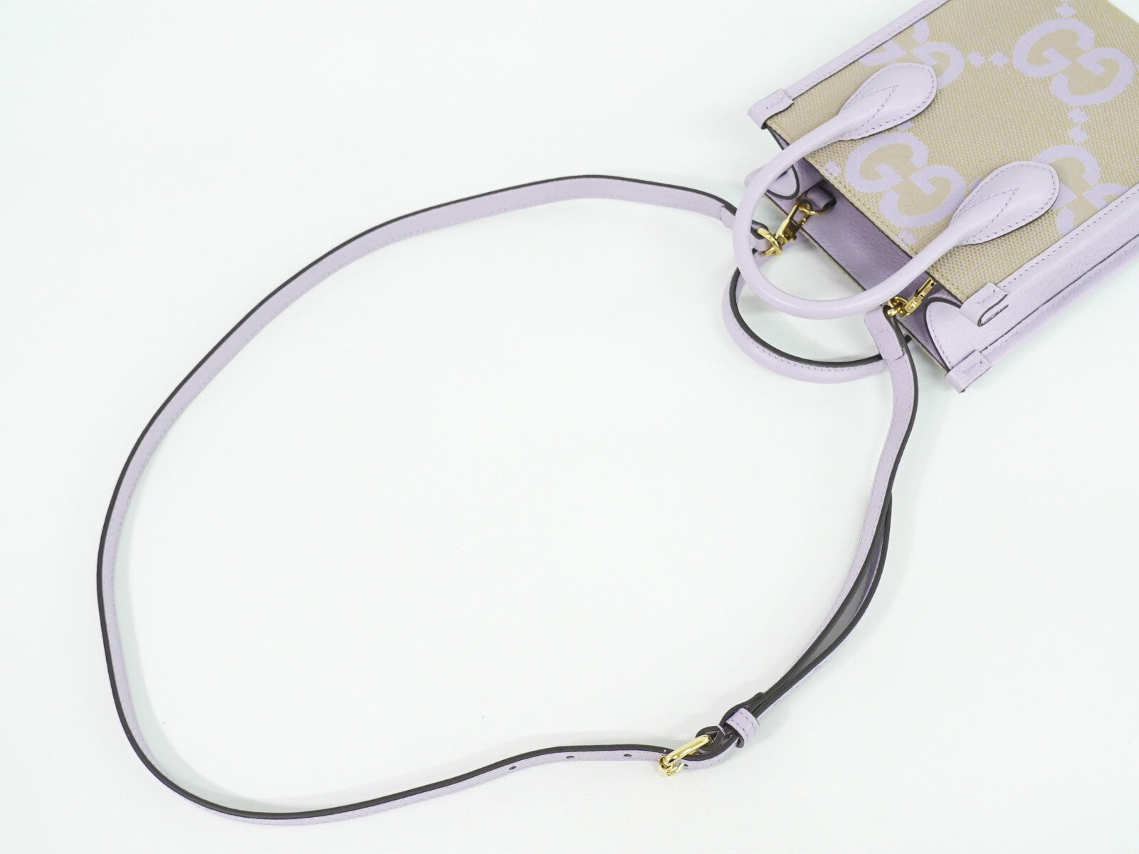 Gucci Vertical Tote Jumbo GG Canvas