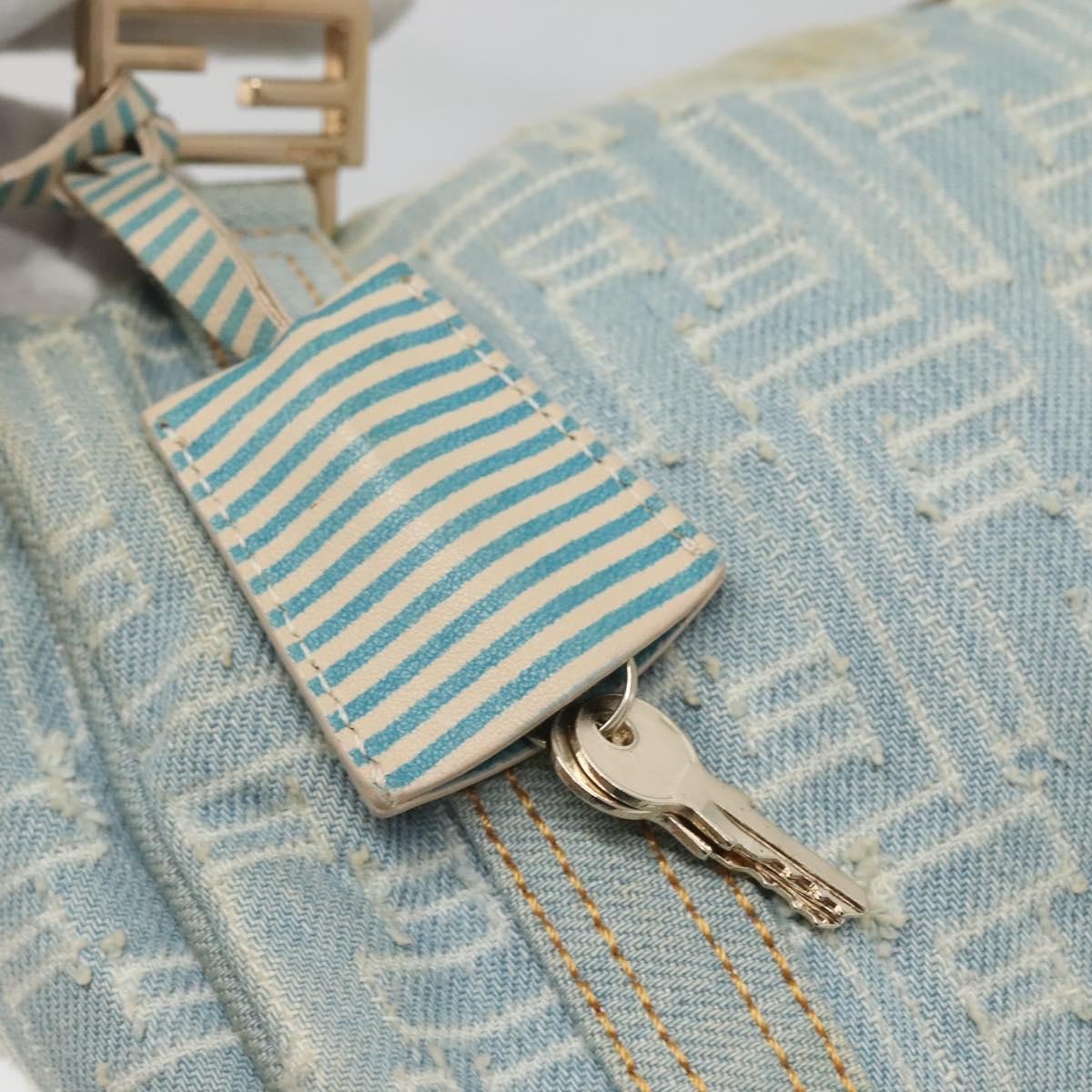 Fendi Boston Bag Denim