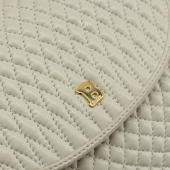 Bally Vintage Handbag Quilted Leather