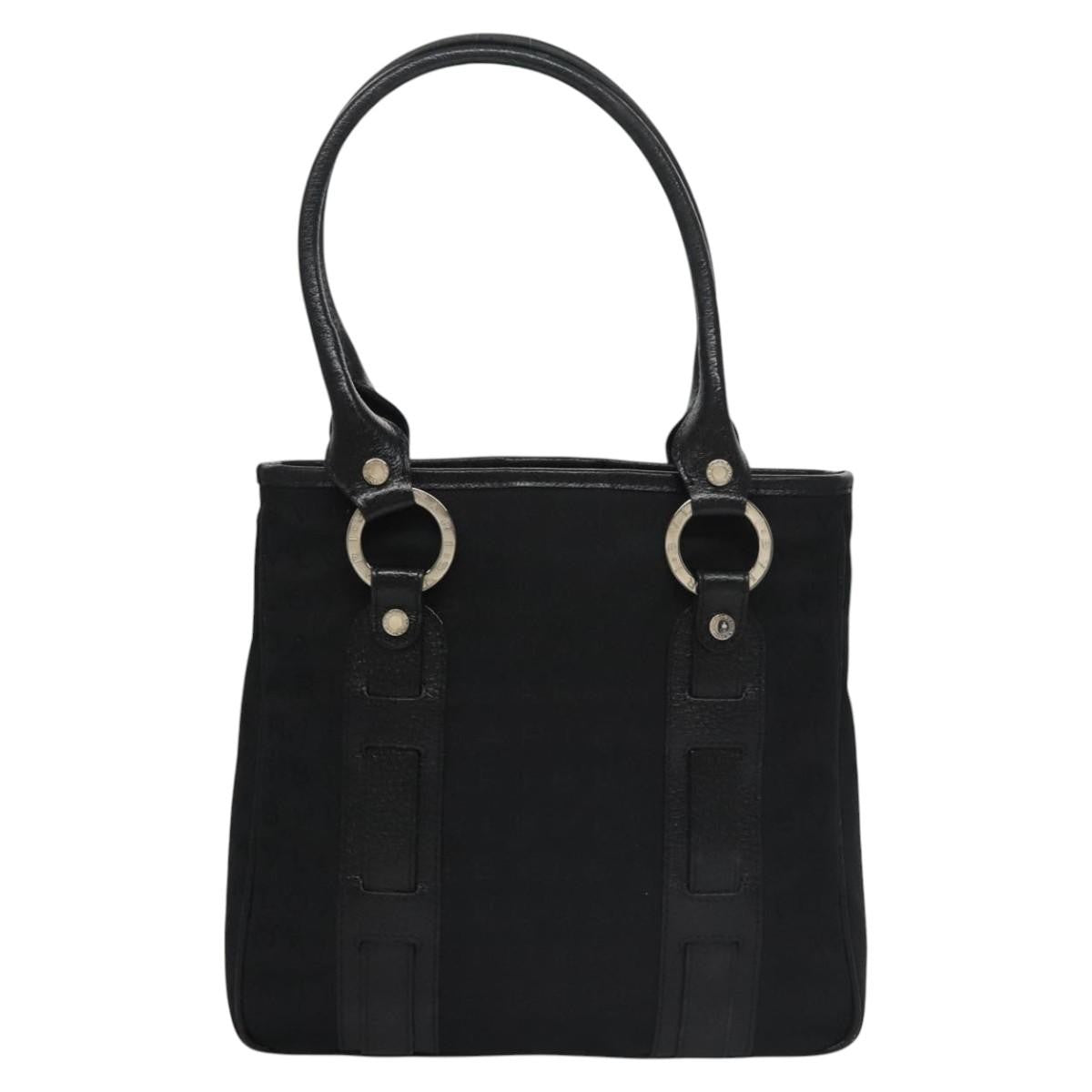 Bvlgari B.Zero1 Logomania Bag Canvas with Leather