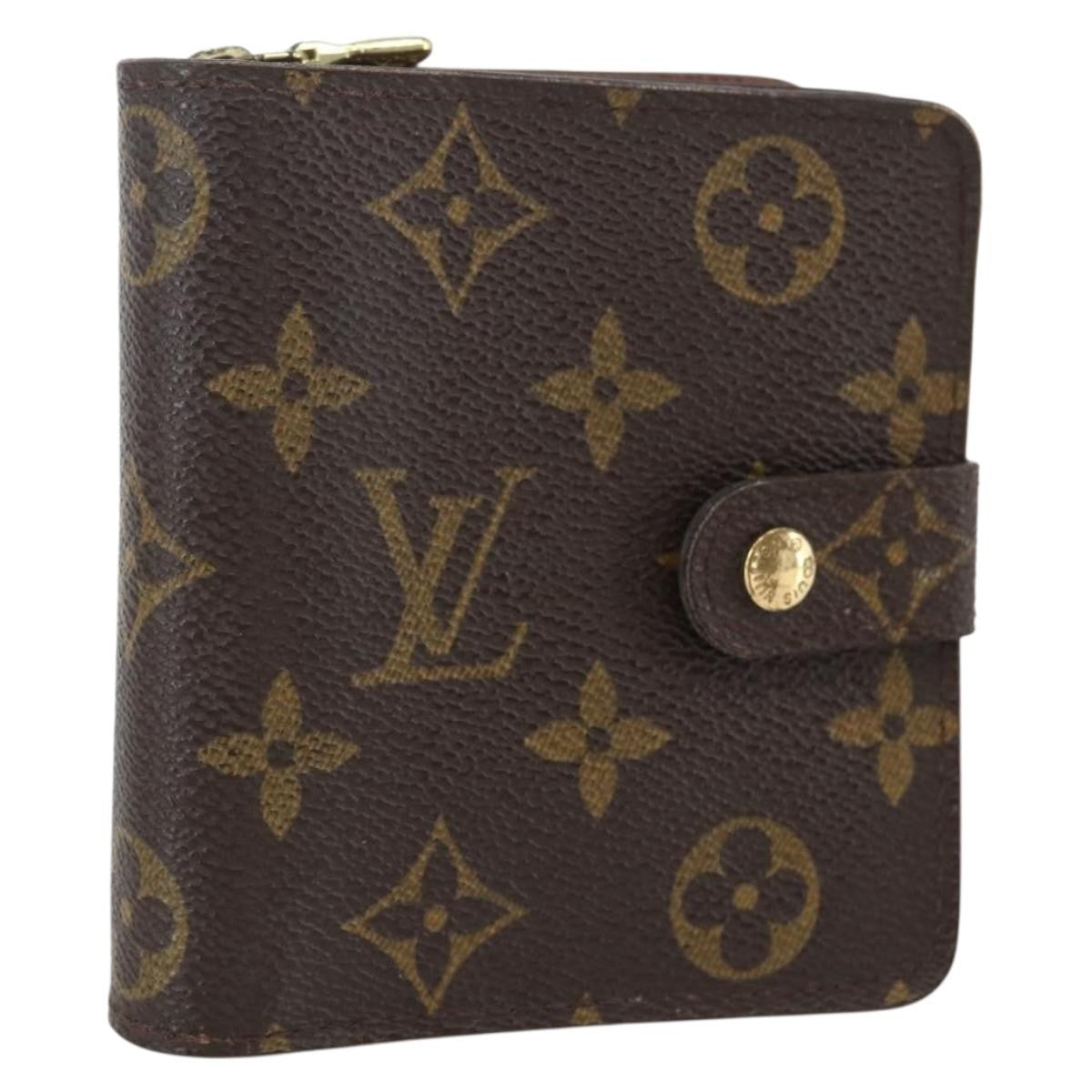 Louis Vuitton Compact Zippe Wallet Monogram Canvas