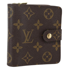 Louis Vuitton Compact Zippe Wallet Monogram Canvas