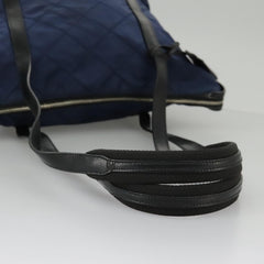 Prada Chain Shoulder Bag Quilted Tessuto