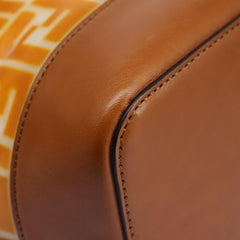 Fendi FF Logo Mon Tresor Bucket Bag Canvas