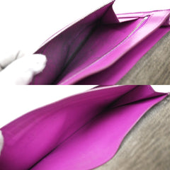 Celine Bifold Flat Wallet Leather