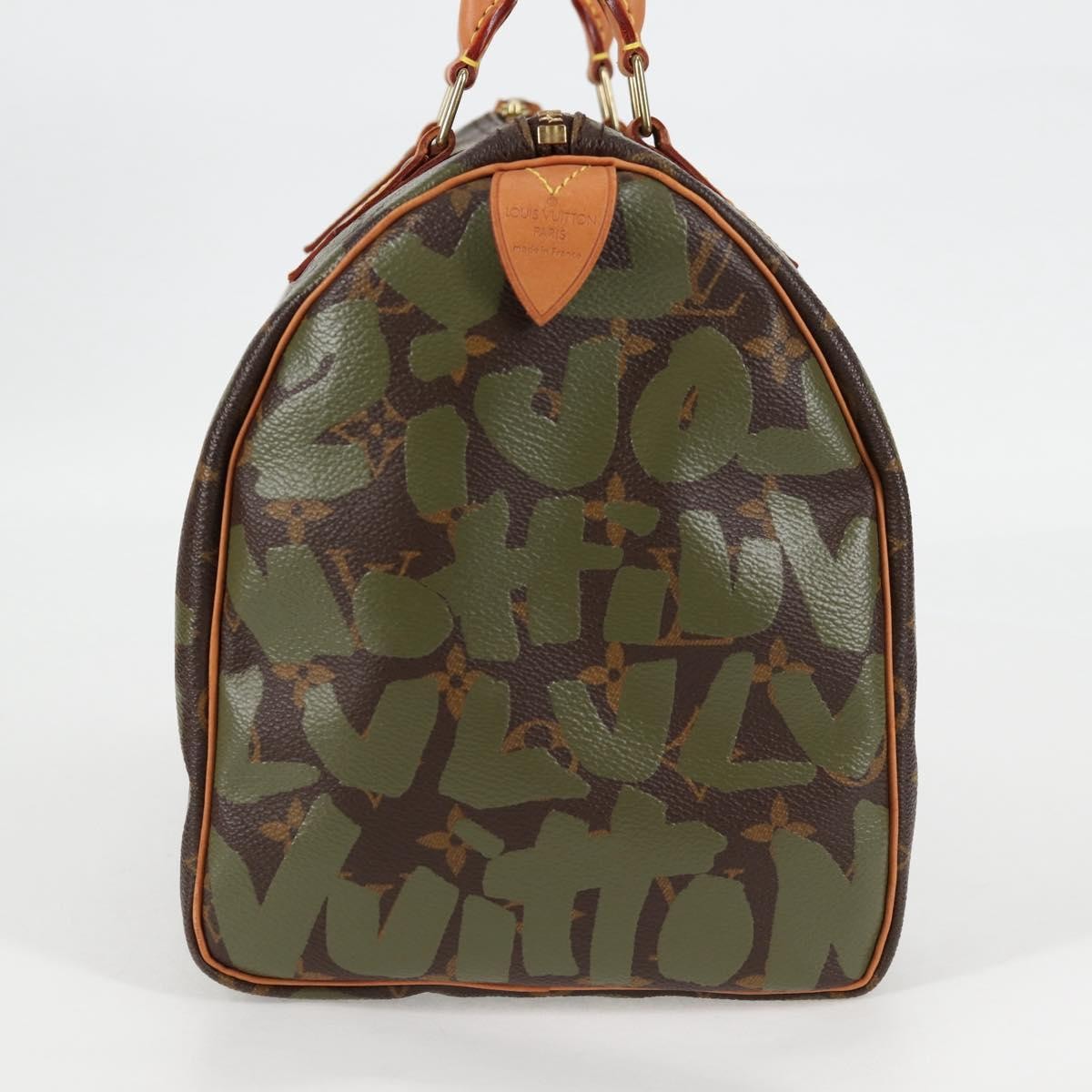 Louis Vuitton Speedy Handbag Limited Edition Monogram Graffiti