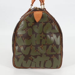 Louis Vuitton Speedy Handbag Limited Edition Monogram Graffiti