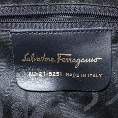 Salvatore Ferragamo Vala Handbag Canvas