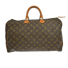 Louis Vuitton Speedy Handbag Monogram Canvas
