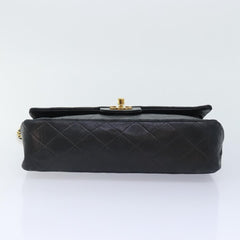Chanel Vintage Classic Double Flap Bag Quilted Lambskin