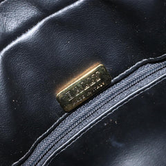 Bally Vintage Chain Shoulder Bag Quilted Leather