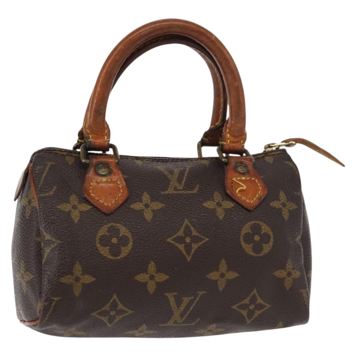 Louis Vuitton Speedy Mini HL Handbag Monogram Canvas